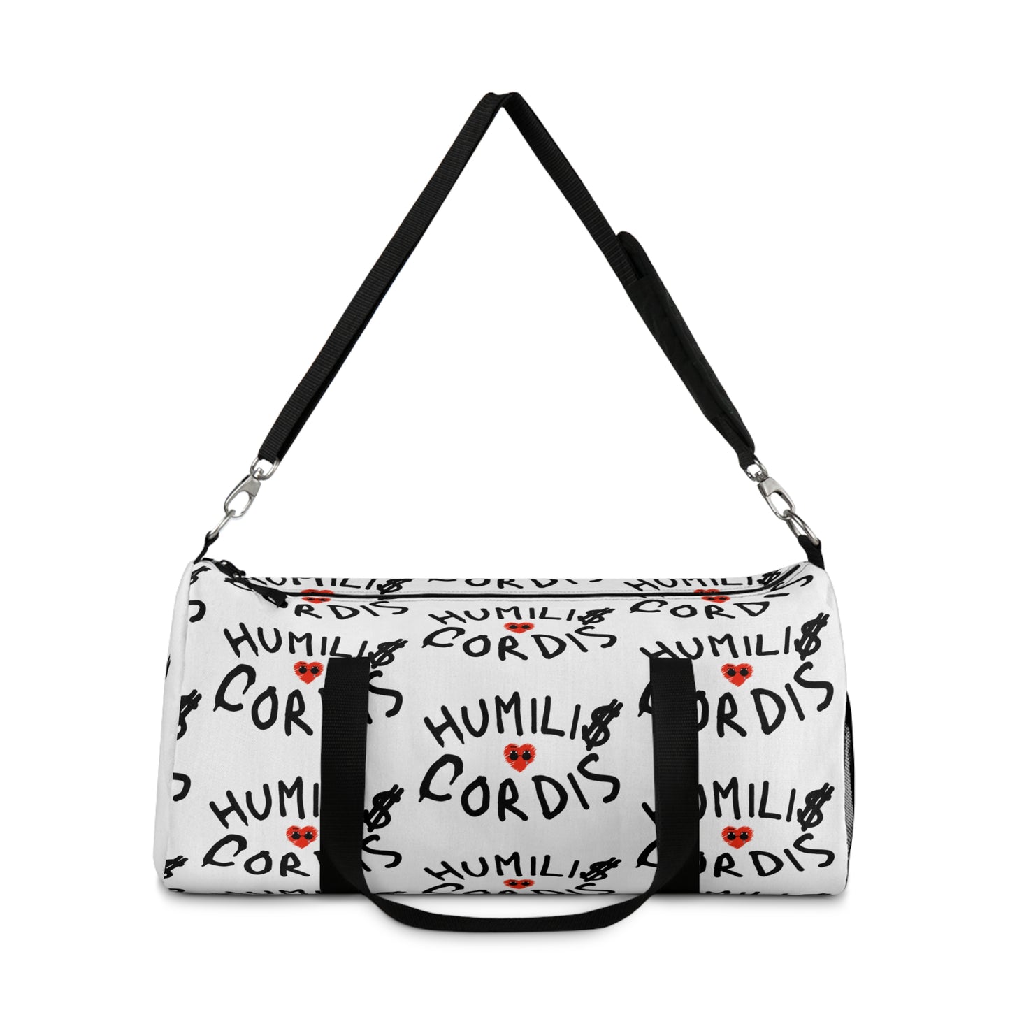 HC- "Botanic Skull" White Duffel Bag