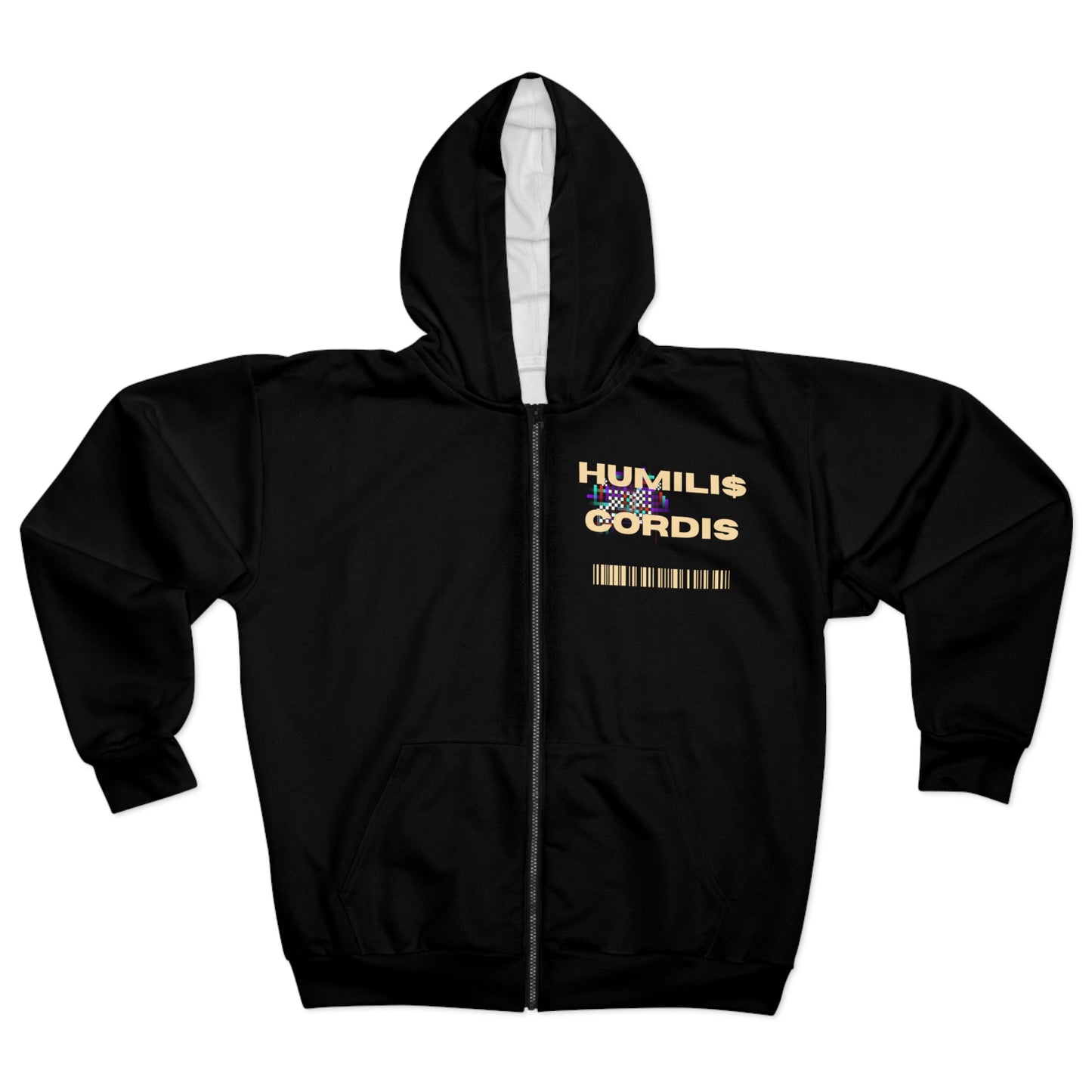 HC- “Matrix Glitch” Zip Hoodie