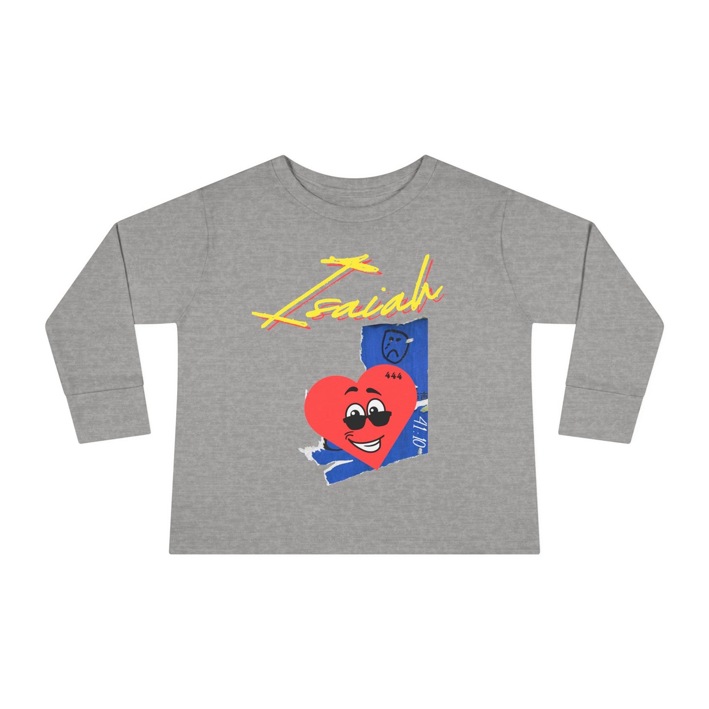 HC-“Isaiah 41:10” Toddler Long Sleeve Tee