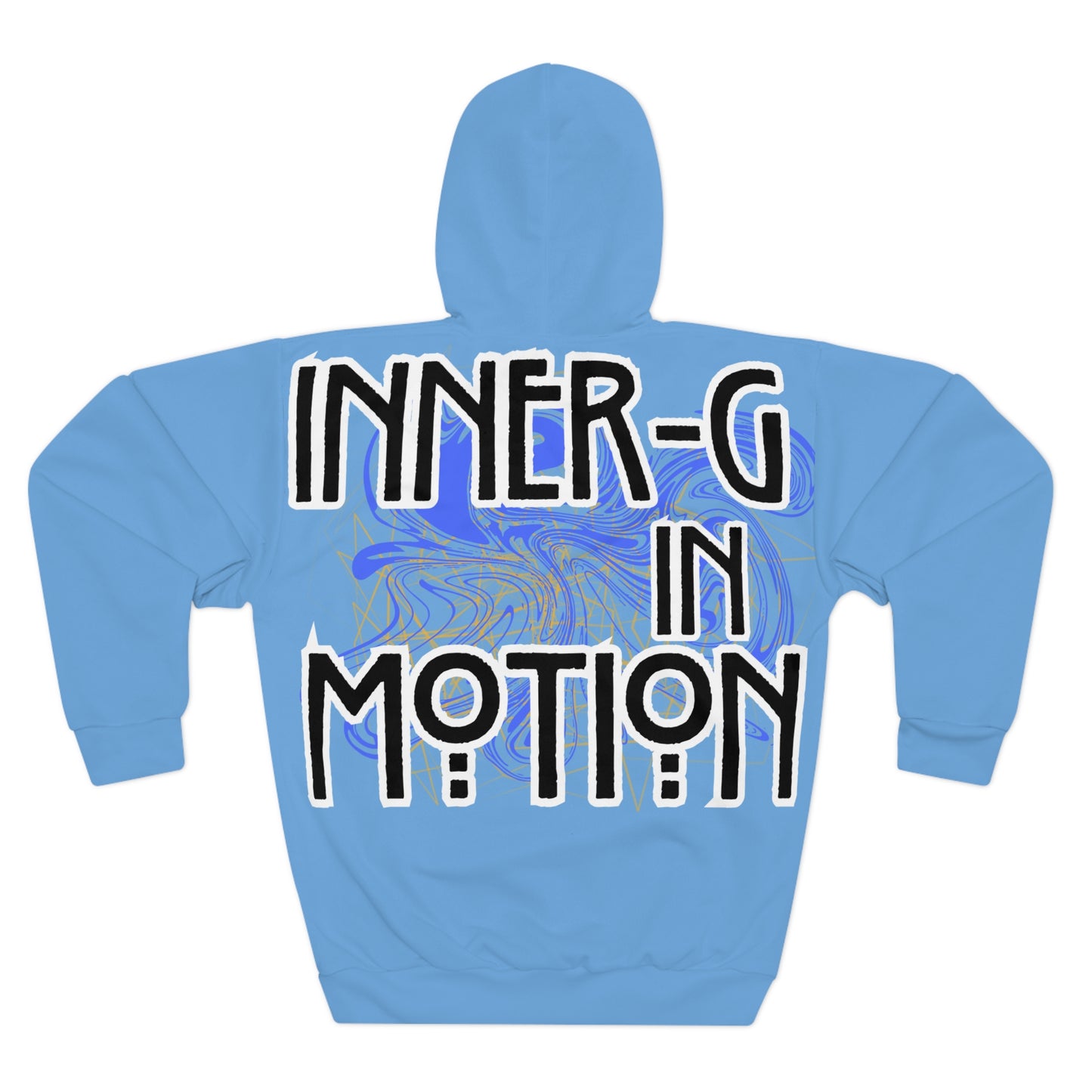 HC - " Inner-G In Motion" Blue Pullover Hoodie