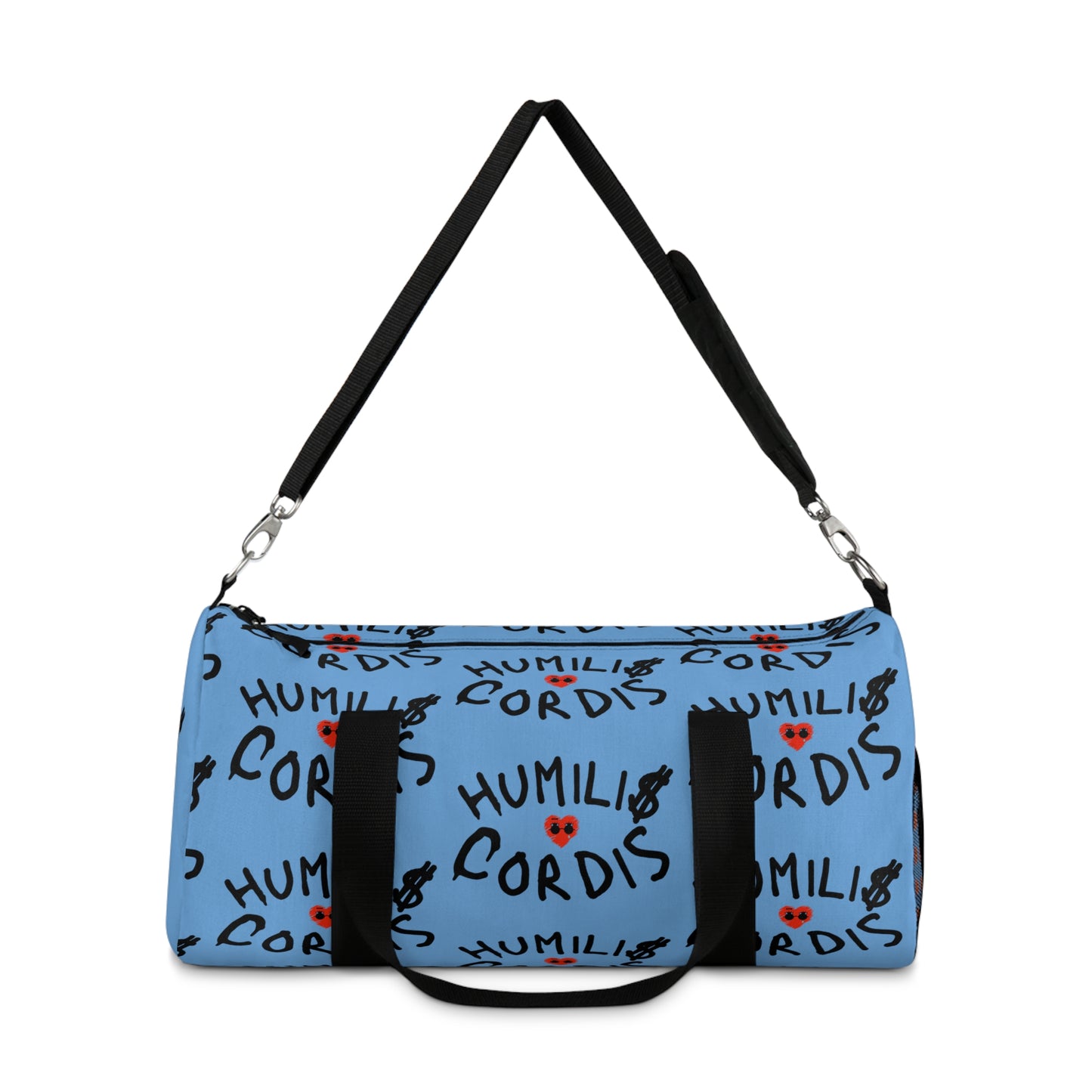 HC- “Botanic Skull" Blue Duffel Bag