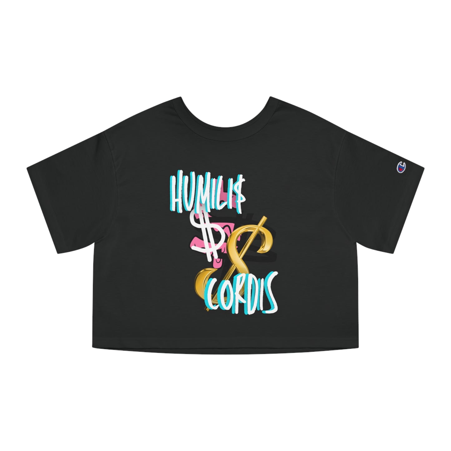 HC - "Money $ign" Champion Cropped Tee