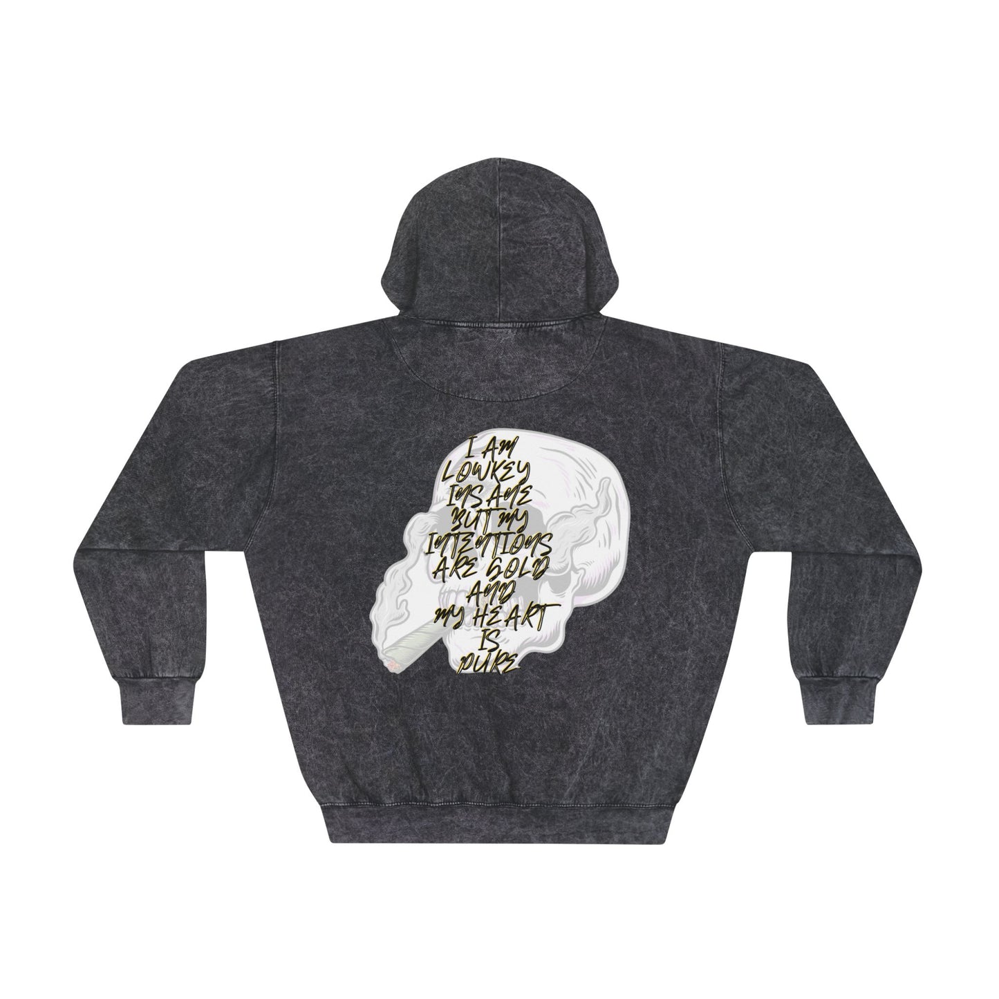 HC - "TRANSPARENCY" Unisex Mineral Wash Hoodie