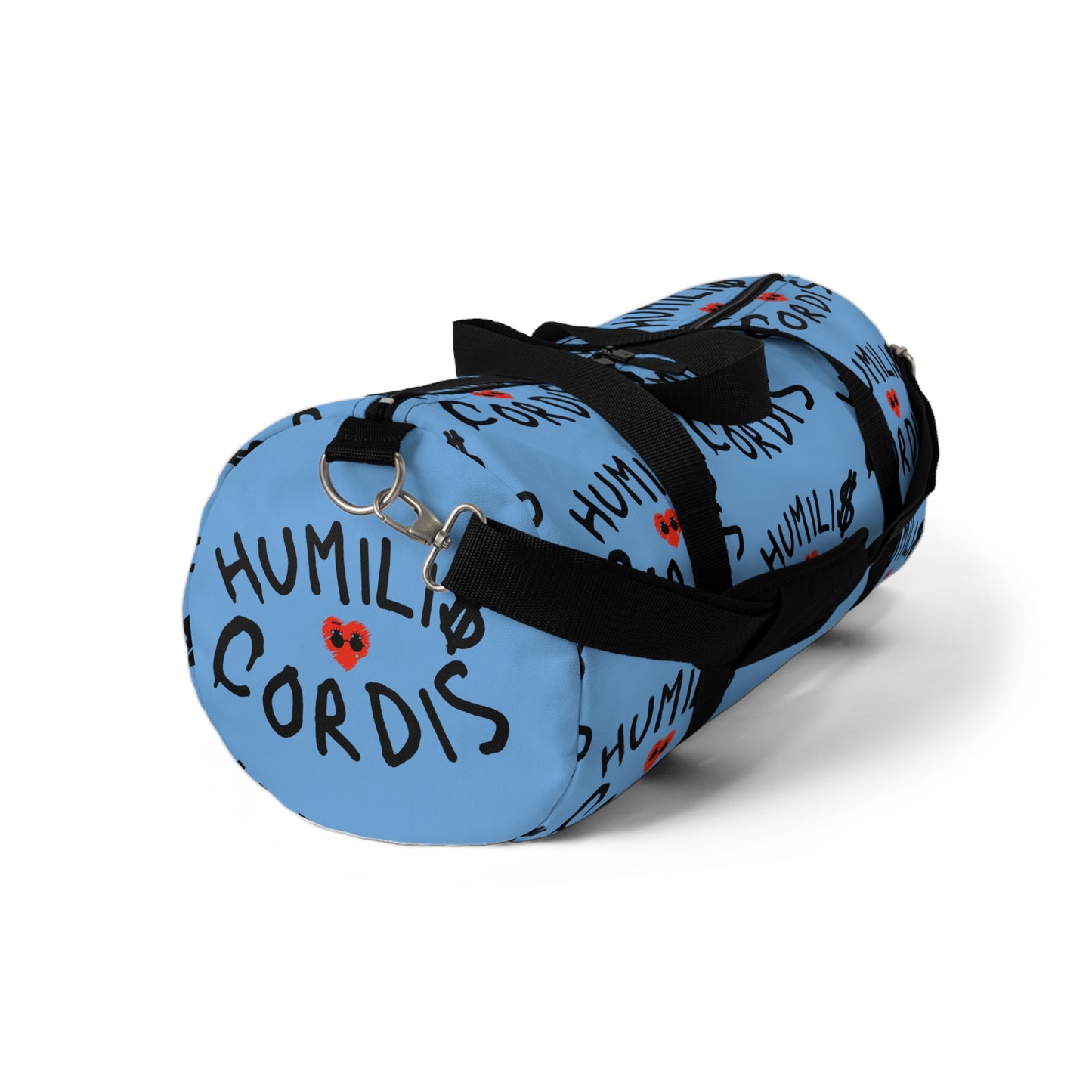 HC- “Botanic Skull" Blue Duffel Bag
