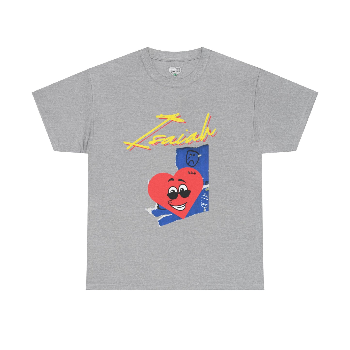 HC-“Isaiah 41:10” Adult Heavy Cotton Tee
