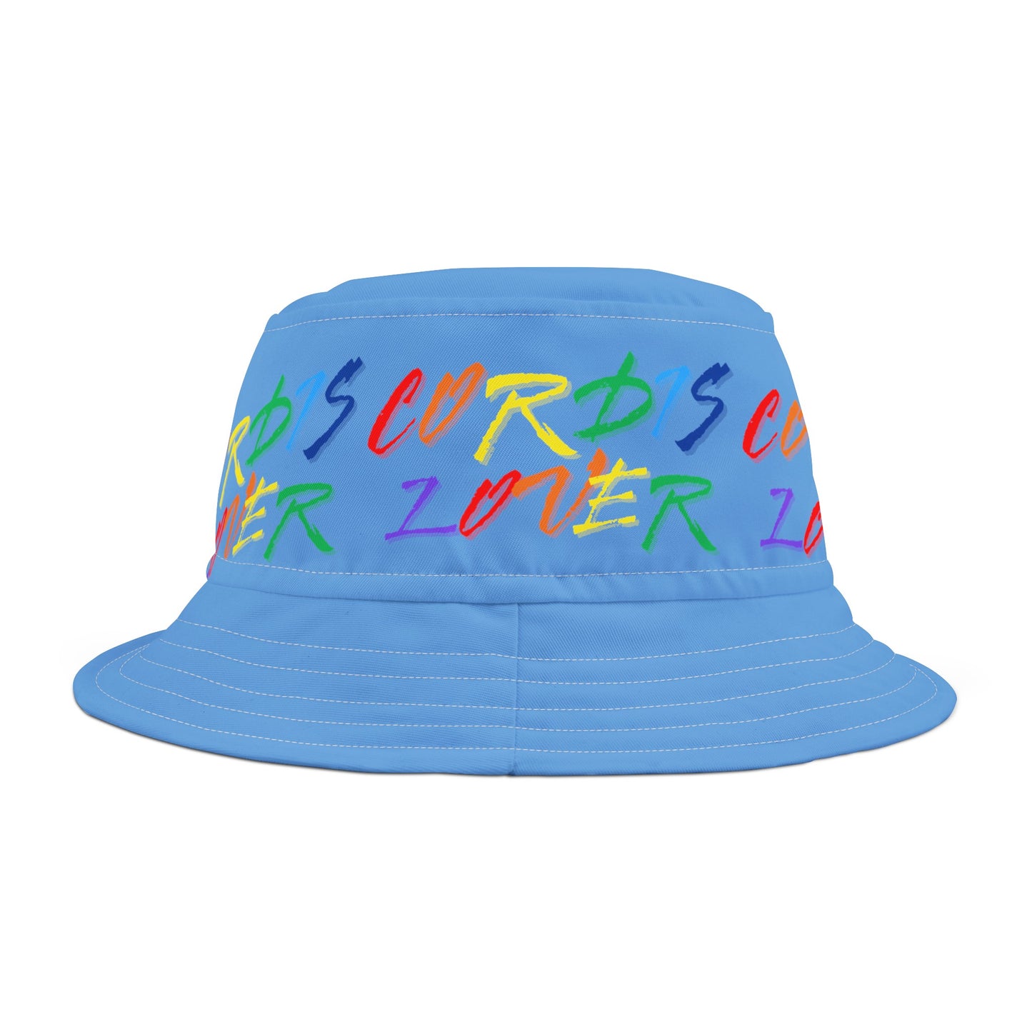 HC-“Cordis Lover” Blue Bucket Hat
