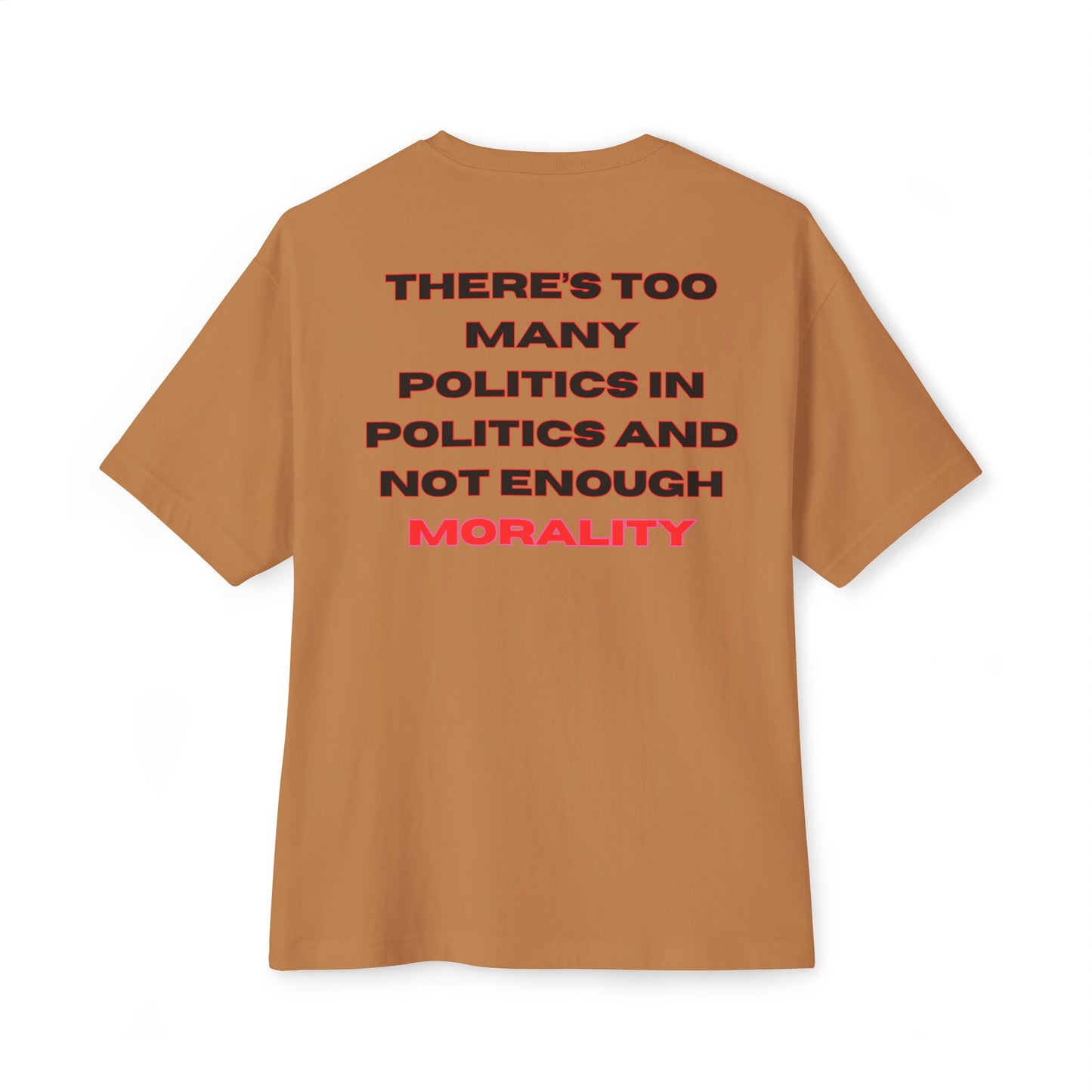 HC-“Change The System” Unisex Oversized Boxy Tee