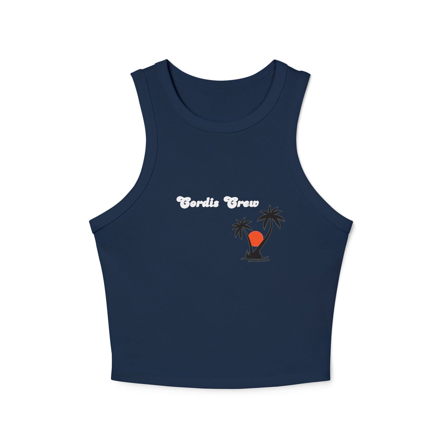 HC- Cordis Crew Micro Rib Racer Tank Top