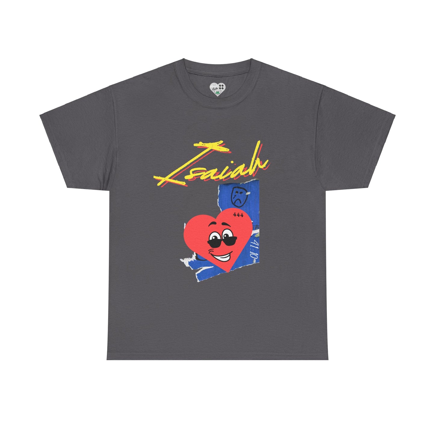HC-“Isaiah 41:10” Adult Heavy Cotton Tee