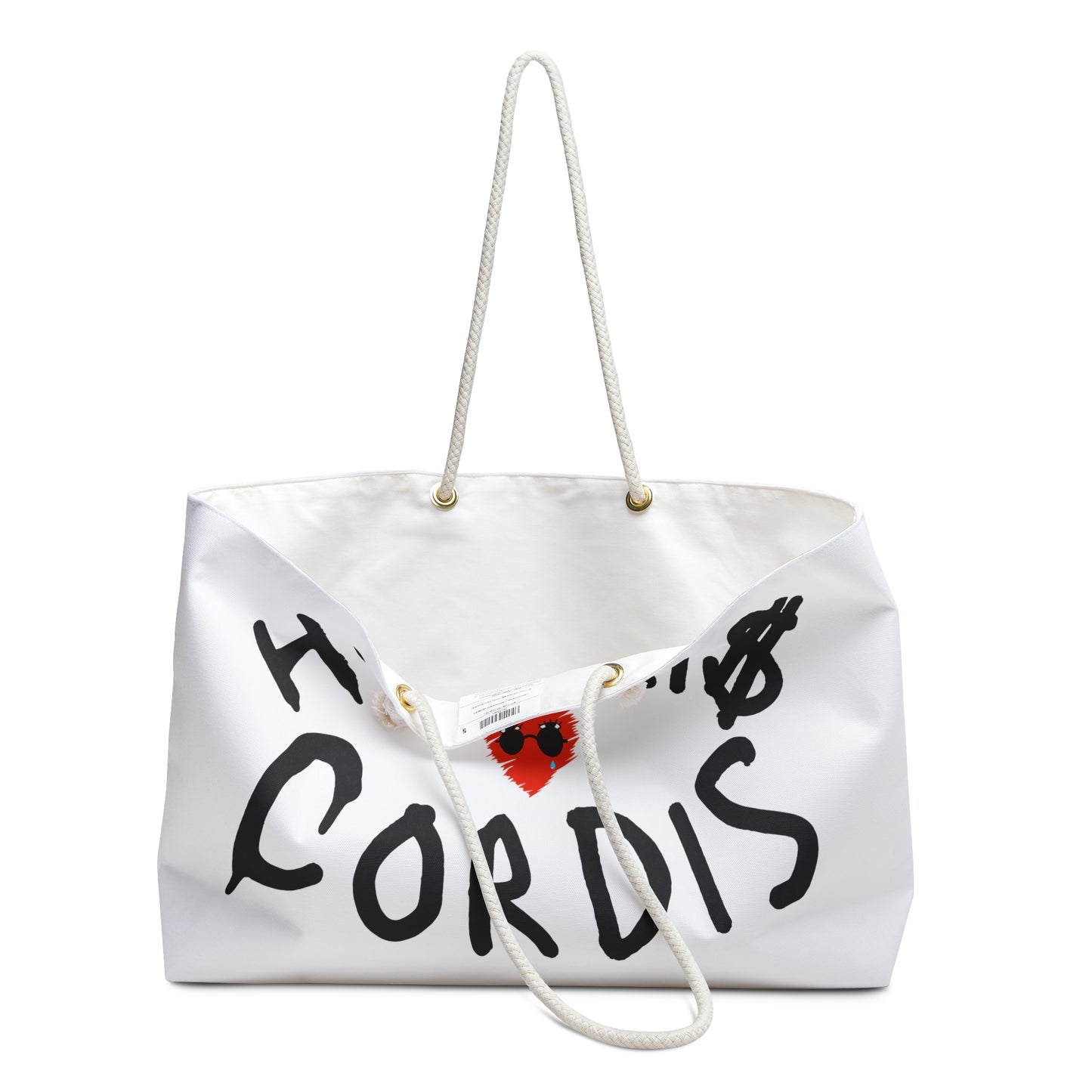 HC - "Eye Love U" White Bag