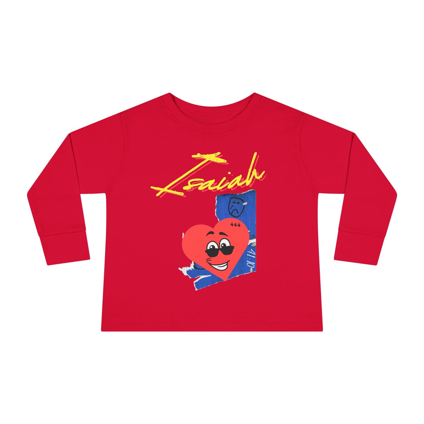 HC-“Isaiah 41:10” Toddler Long Sleeve Tee