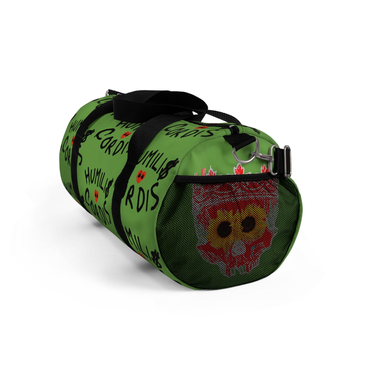 HC- "Botanic Skull" Green Duffel Bag