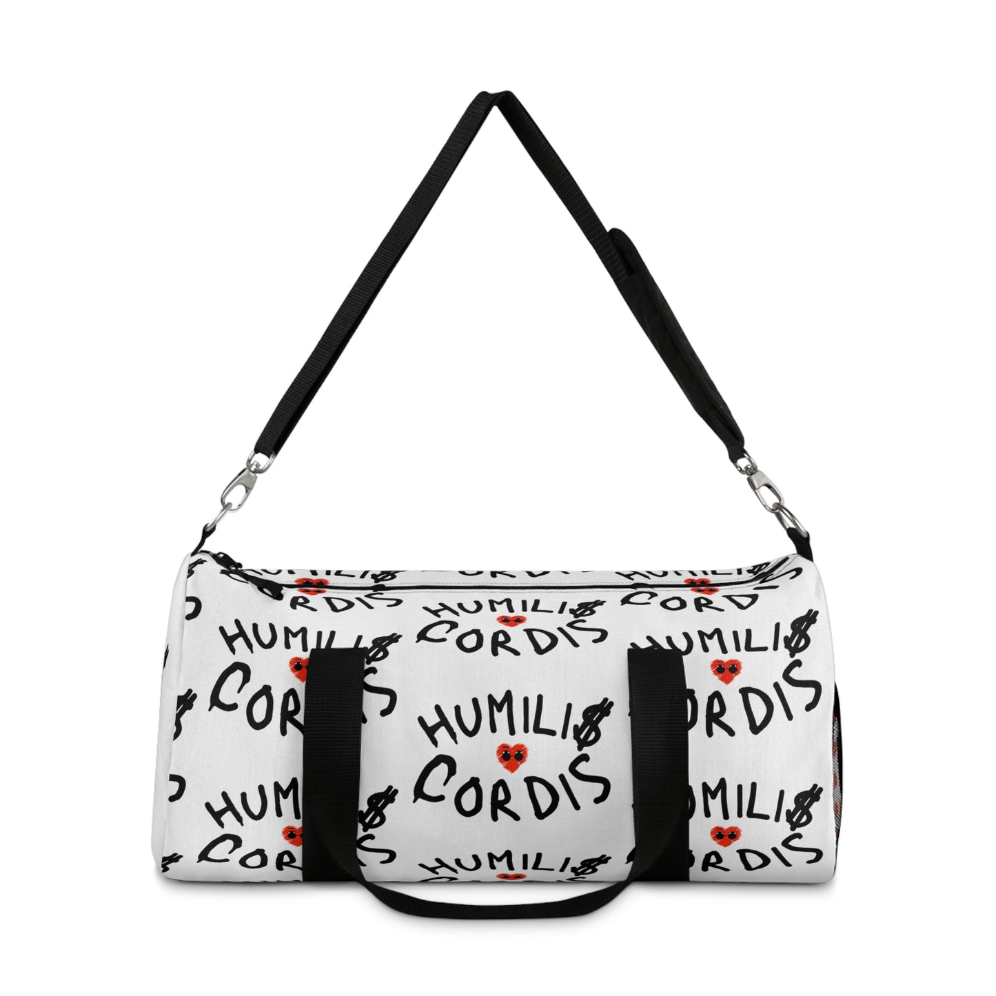 HC- "Botanic Skull" White Duffel Bag