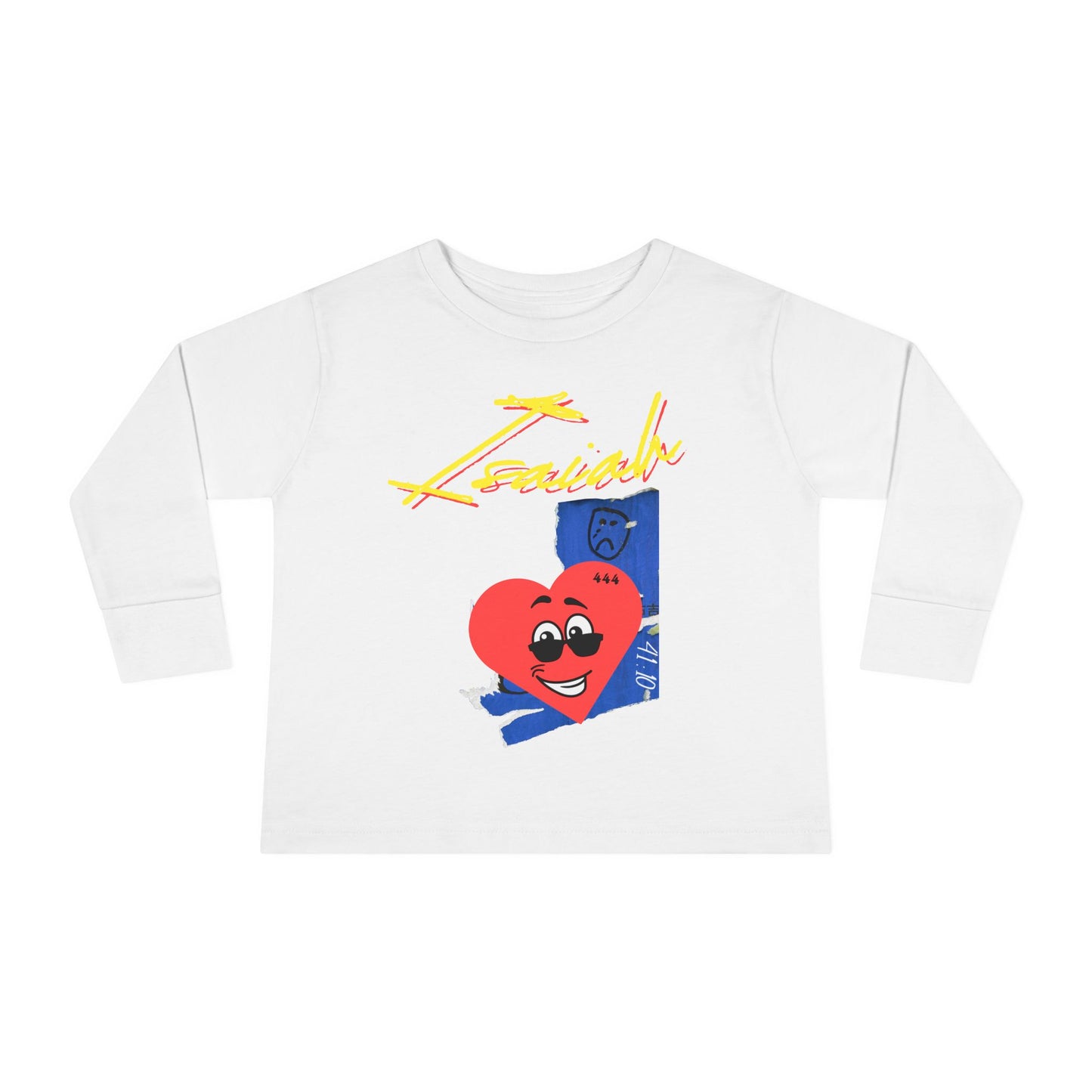 HC-“Isaiah 41:10” Toddler Long Sleeve Tee
