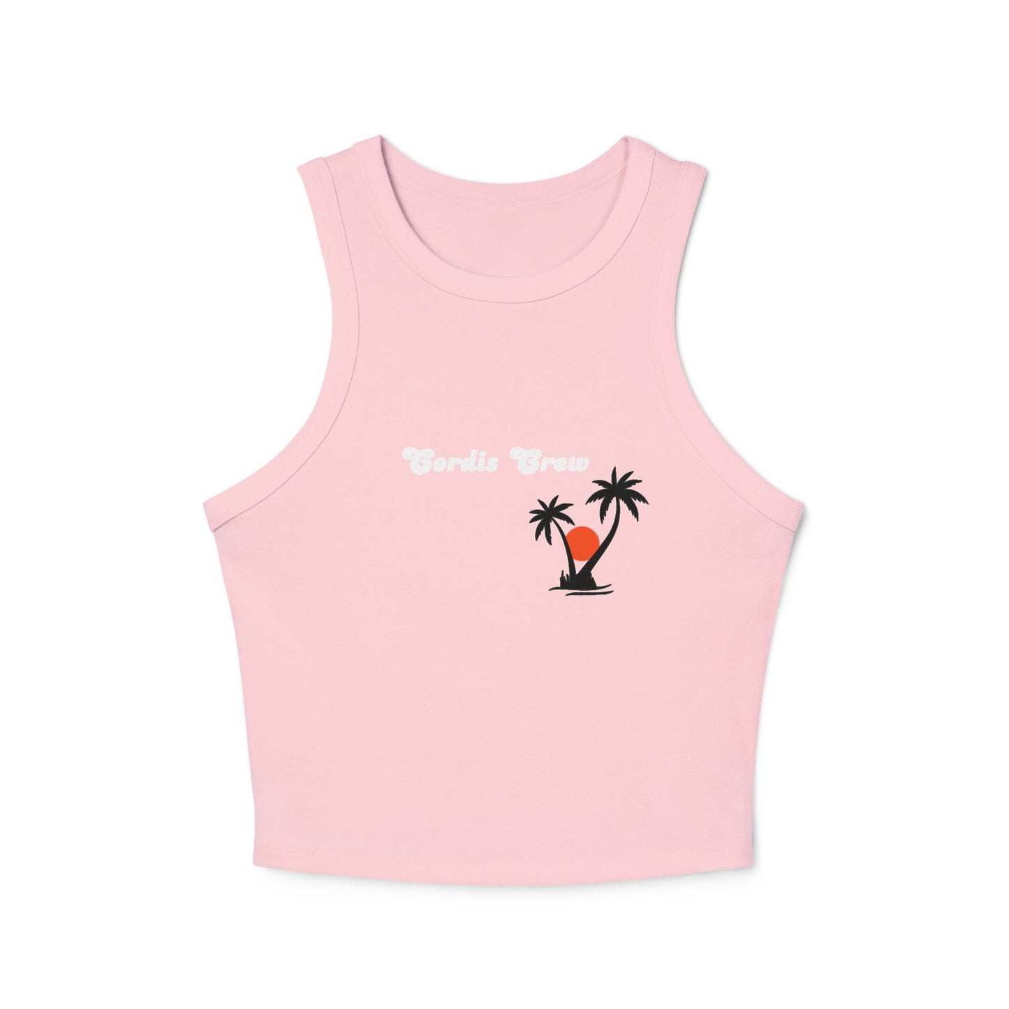 HC- Cordis Crew Micro Rib Racer Tank Top