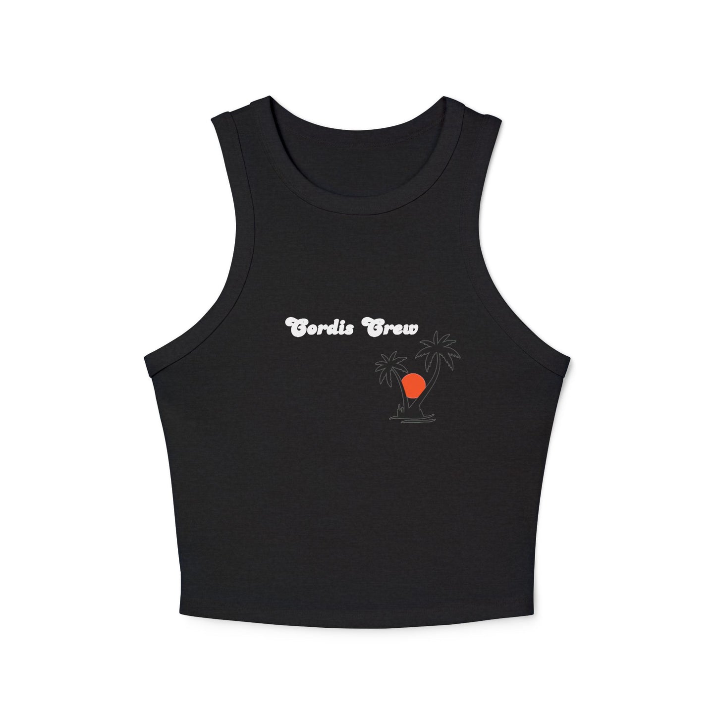 HC- Cordis Crew Micro Rib Racer Tank Top