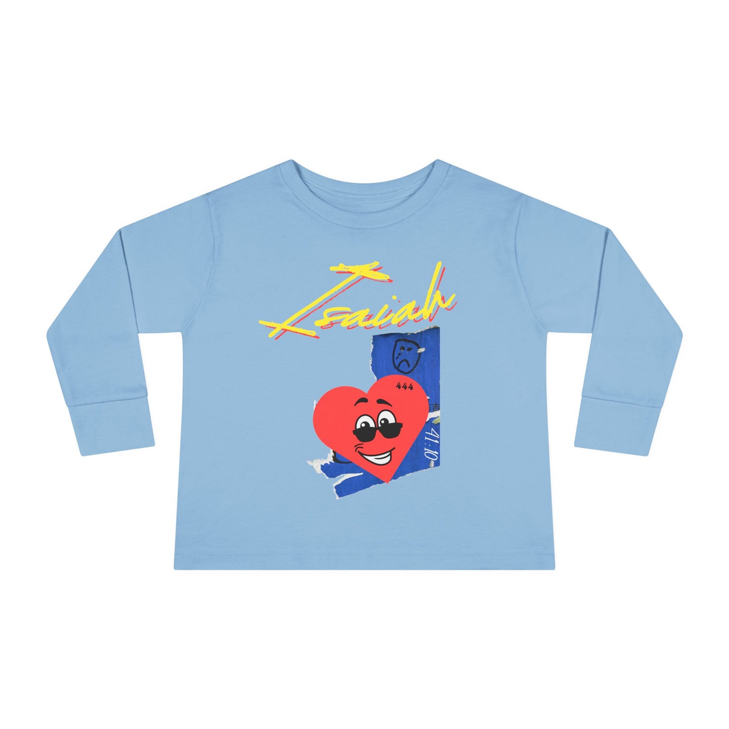 HC-“Isaiah 41:10” Toddler Long Sleeve Tee