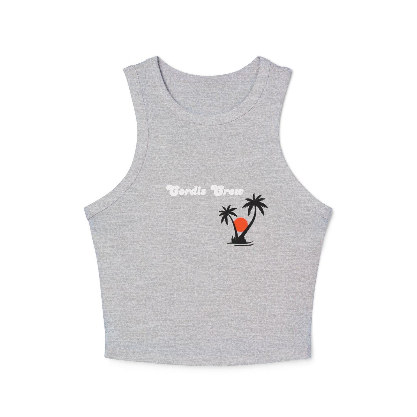 HC- Cordis Crew Micro Rib Racer Tank Top