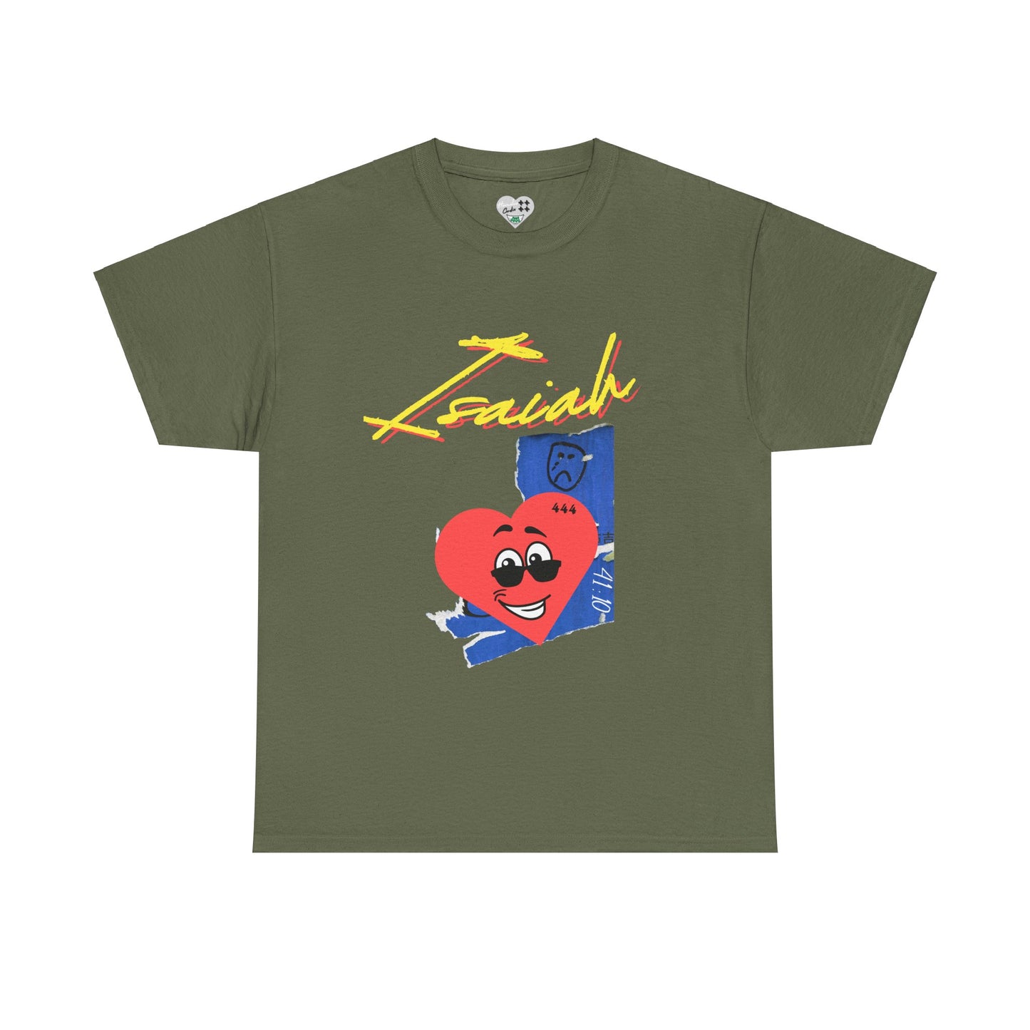 HC-“Isaiah 41:10” Adult Heavy Cotton Tee