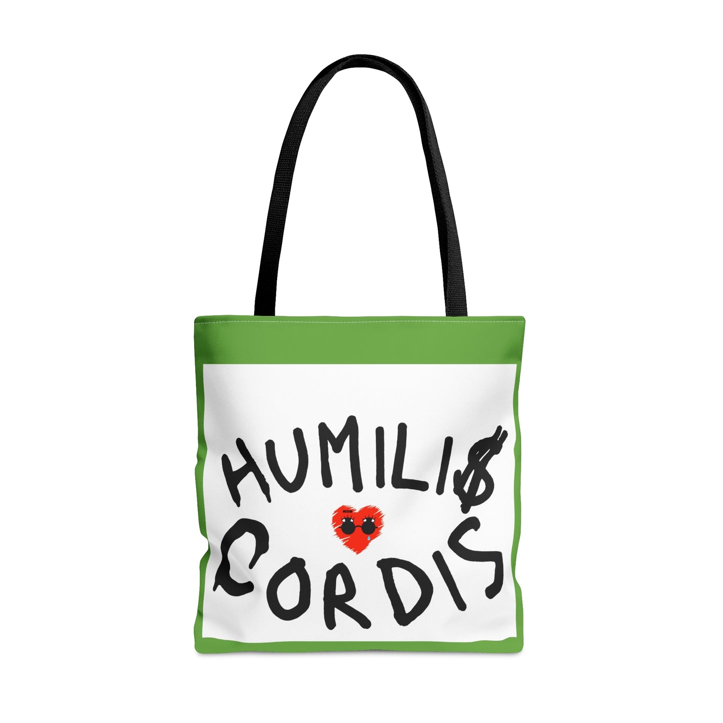"Humilis Cordis" Green Definitive Tote Bag