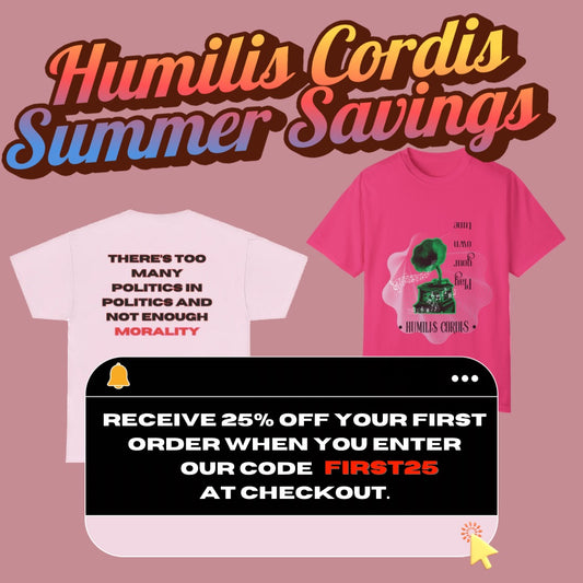 Summer Savings: Receive 25% off your first purchase your of $20+