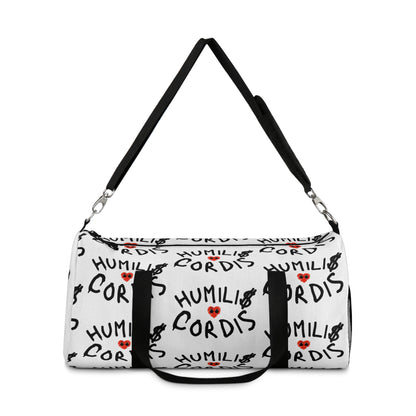 HC- "Botanic Skull" White Duffel Bag