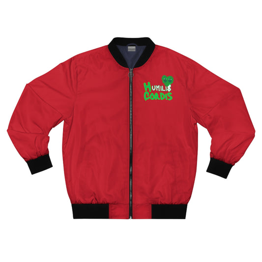 HC- “HC Formula” Red Bomber Jacket