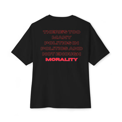 HC-“Change The System” Unisex Oversized Boxy Tee