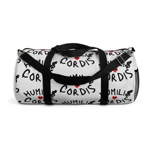 HC- "Botanic Skull" White Duffel Bag