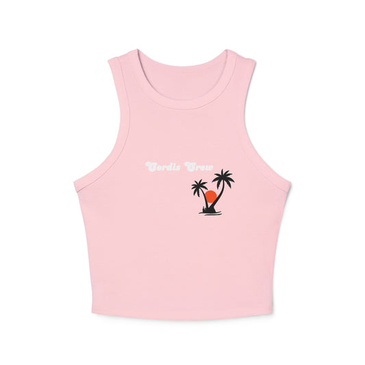 HC- Cordis Crew Micro Rib Racer Tank Top