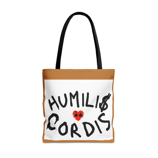 "Humilis Cordis" Brown Definitive Tote Bag
